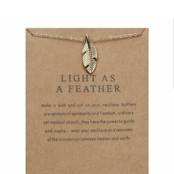Jewelry - Light as a Feather necklace